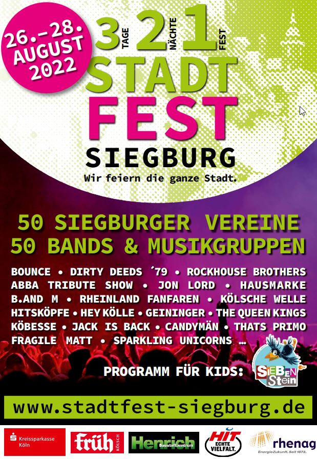 Stadtfest Siegburg 2022